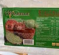Sokerin määrä sisällä Strudelini alla confettura di mele