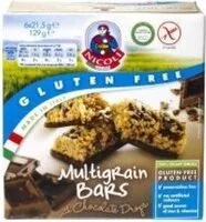 Cantidad de azúcar en Nicoli Multigrain Bars