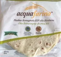 Zuckermenge drin Piadina romagnola igp riminese