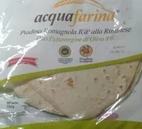 Zuckermenge drin Piadina Romagnola IGP alla riminese