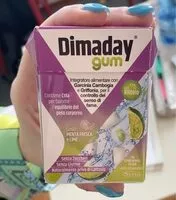Amount of sugar in Dimaday gum