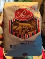 入っている砂糖の量 Penne ziti