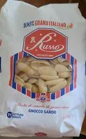 入っている砂糖の量 Pasta