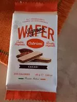 Quantité de sucre dans Wafer