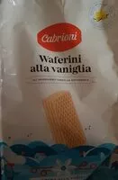 Quantité de sucre dans Waferini alla vaniglia