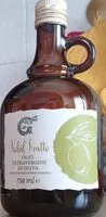 Cantidad de azúcar en Nobili frutto olio extravergine di oliva