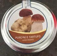 Sucre et nutriments contenus dans Tartuffi mora