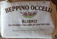 Sucre et nutriments contenus dans Beppino occelli il burro srl regione scarrone 2 12060 farigliano cn italy