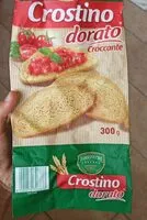 Amount of sugar in Crostini dorati