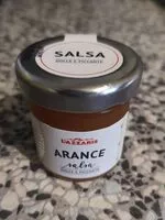 Sokerin määrä sisällä Salsa dolce e piccante alle arance