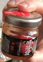 Sokerin määrä sisällä Salsa di peperoni