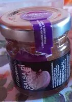 Sokerin määrä sisällä Salsa di cipolle