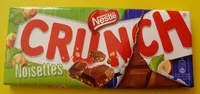 Amount of sugar in Crunch - Chocolat au lait noisettes