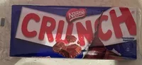 Sucre et nutriments contenus dans Crunch