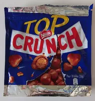 Sucre et nutriments contenus dans Crunch top