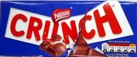 Amount of sugar in Nestlé Crunch