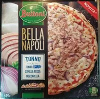 चीनी की मात्रा BUITONI BELLA NAPOLI Pizza Surgelée Thon et Oignon 450g