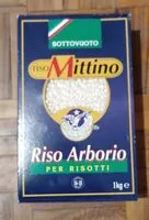चीनी की मात्रा Riso arborio