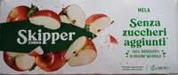 入っている砂糖の量 Succo di frutta alla mela
