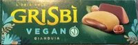 入っている砂糖の量 Grisbì Vegan Gianduia