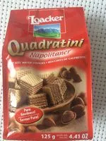 Amount of sugar in Quadratini