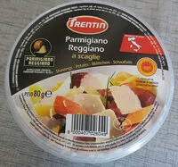 Suhkru kogus sees Trentin Parmigiano Reggiano