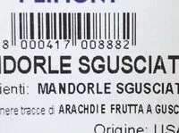 Zuckermenge drin Mandorle sgusciate