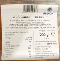 Zuckermenge drin Albicocche secche