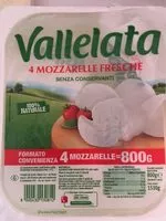 含糖量 Galbani Mozzarella Vallelata