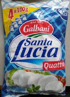 Suhkru kogus sees Mozzarella - Santa Lucia