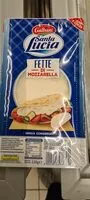 Suhkru kogus sees Fette di mozzarella
