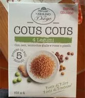 Suhkru kogus sees COUS COUS  4 Legumi