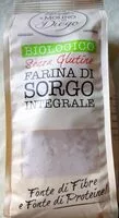 Suhkru kogus sees Farina di sorgo