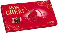 Sokerin määrä sisällä Boîte cadeau de chocolats cerise et liqueur