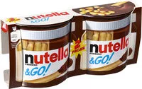 Zucker und Nährstoffe drin Nutella go