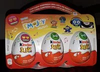 入っている砂糖の量 Kinder Joy