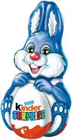 入っている砂糖の量 Moulage Lapin Kinder Surprise 75g