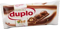 Sucre et nutriments contenus dans Duplo