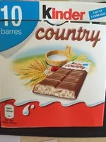 含糖量 Kinder Country - 10 barres