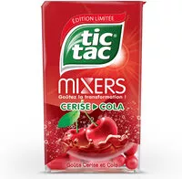 Sucre et nutriments contenus dans Tic tac mixers