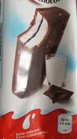入っている砂糖の量 Kinder pingui gouter frais genoise avec chocolat noir extra, fourree lait et cacao t6 pack de 6 etuis