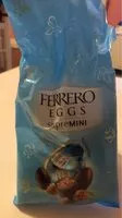 Sucre et nutriments contenus dans Ferrero eggs supremini