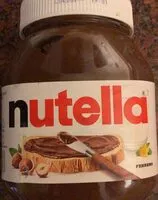 Quantité de sucre dans Nutella