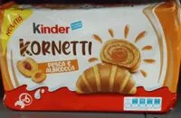 Zuckermenge drin Kornetti Pesca e Albicocca