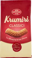 入っている砂糖の量 Krumiri classici