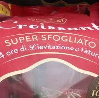 入っている砂糖の量 Croissant super sfogliato