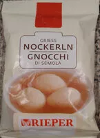 Cantidad de azúcar en Gnocchi di semola