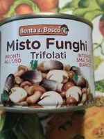 İçindeki şeker miktarı Misto funghi trifolati