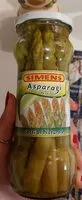 Quantité de sucre dans asparagi