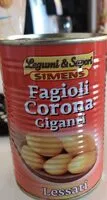 Quantité de sucre dans Fagioli corona giganti